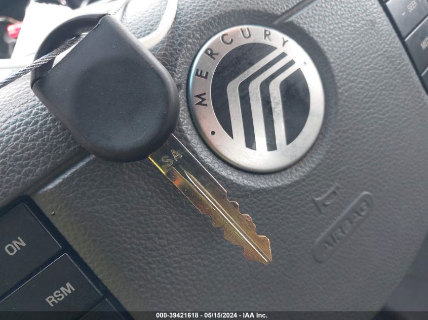 2007 Mercury Montego Premier VIN: 1MEHM42107G610646 Lot: 39421618