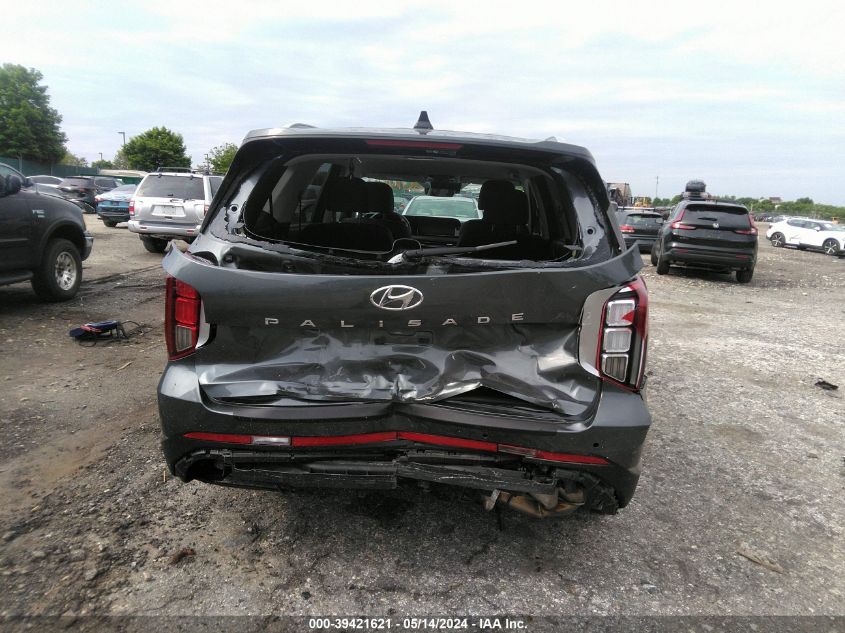 2023 Hyundai Palisade Sel VIN: KM8R2DGE7PU601480 Lot: 39421621