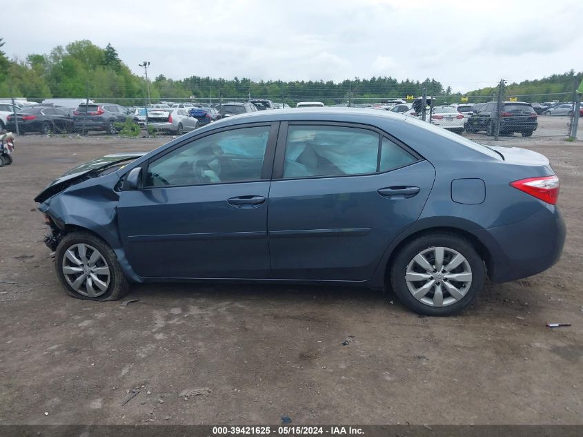 2016 Toyota Corolla Le VIN: 2T1BURHE6GC563264 Lot: 39421625