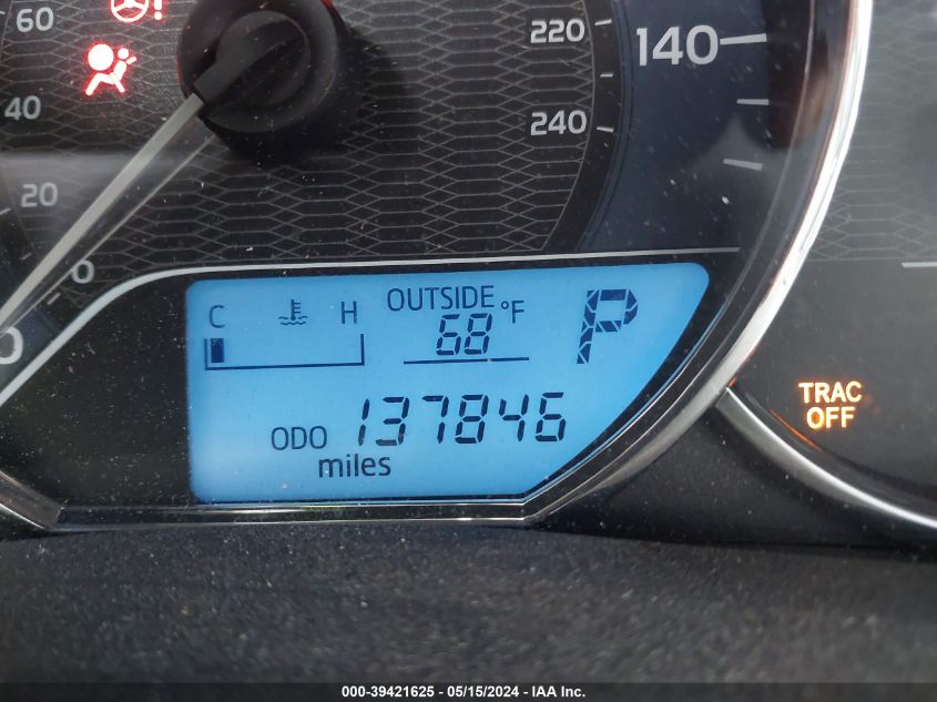 2016 Toyota Corolla Le VIN: 2T1BURHE6GC563264 Lot: 39421625