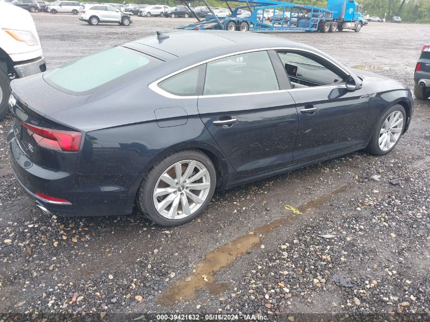 2018 Audi A5 2.0T Premium VIN: WAUBNCF59JA134917 Lot: 39421632