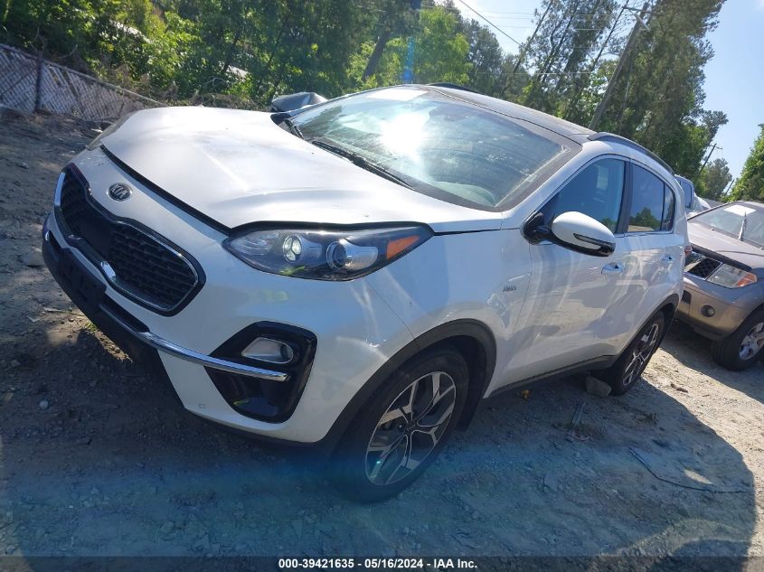 2022 Kia Sportage Ex VIN: KNDPNCAC8N7962894 Lot: 39421635