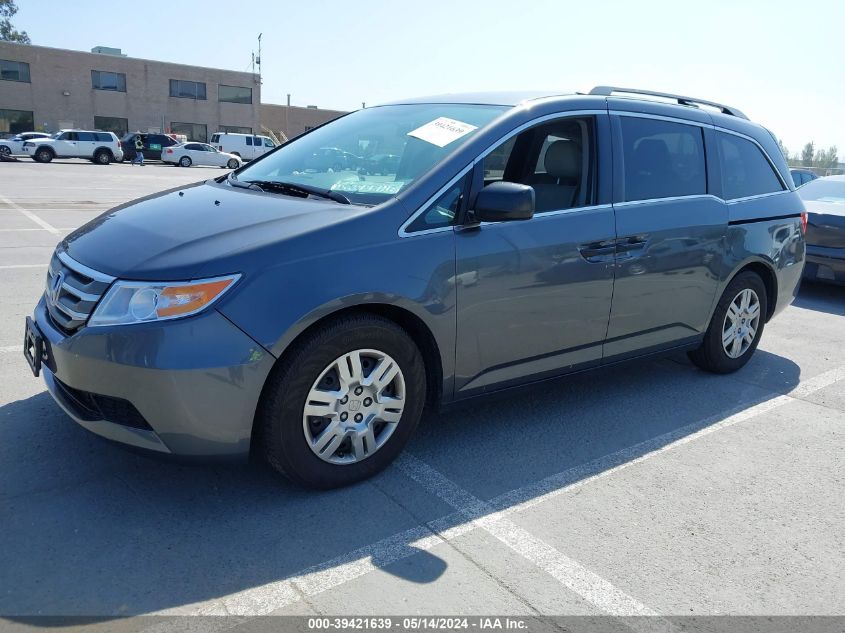 2013 Honda Odyssey Lx VIN: 5FNRL5H25DB042222 Lot: 39421639