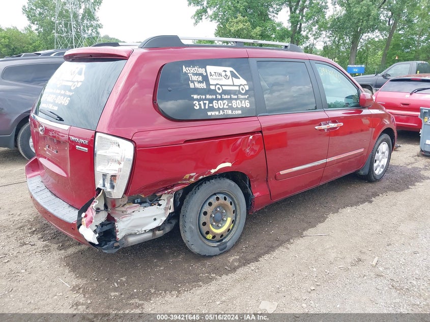 2008 Hyundai Entourage Gls/Limited VIN: KNDMC233786056858 Lot: 39421645