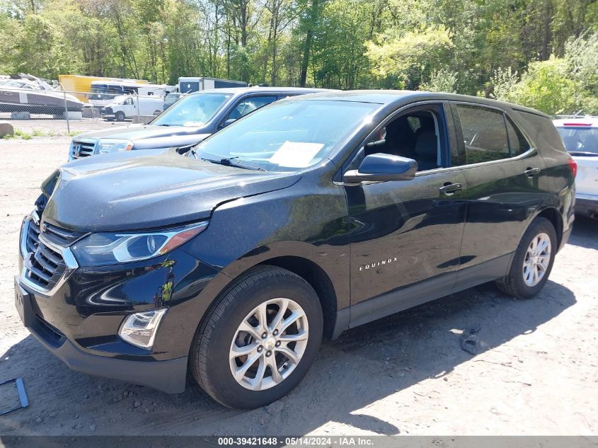 2018 Chevrolet Equinox Lt VIN: 3GNAXSEV6JL129162 Lot: 39421648