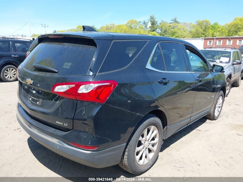 2018 Chevrolet Equinox Lt VIN: 3GNAXSEV6JL129162 Lot: 39421648