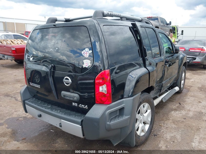 2010 Nissan Xterra Se VIN: 5N1AN0NW2AC511904 Lot: 39421655