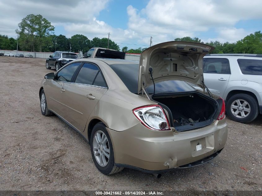 2005 Pontiac G6 VIN: 1G2ZG528354141331 Lot: 39421662