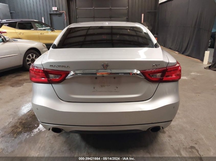 2017 Nissan Maxima 3.5 Sv VIN: 1N4AA6AP1HC443791 Lot: 39421664