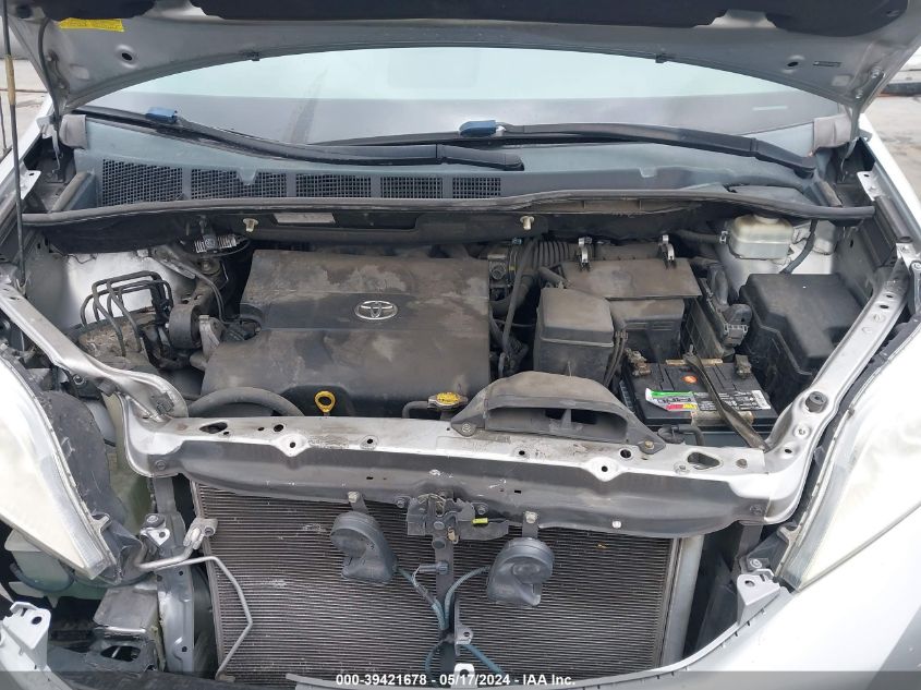 2011 Toyota Sienna Base V6 VIN: 5TDZK3DC8BS010539 Lot: 39421678