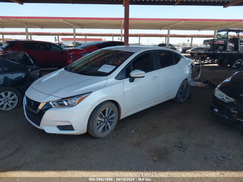 2020 Nissan Versa Sv Xtronic Cvt VIN: 3N1CN8EV8LL804557 Lot: 39421699