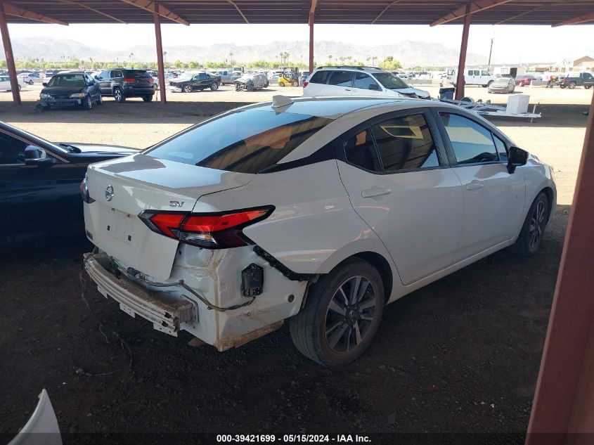 2020 Nissan Versa Sv Xtronic Cvt VIN: 3N1CN8EV8LL804557 Lot: 39421699