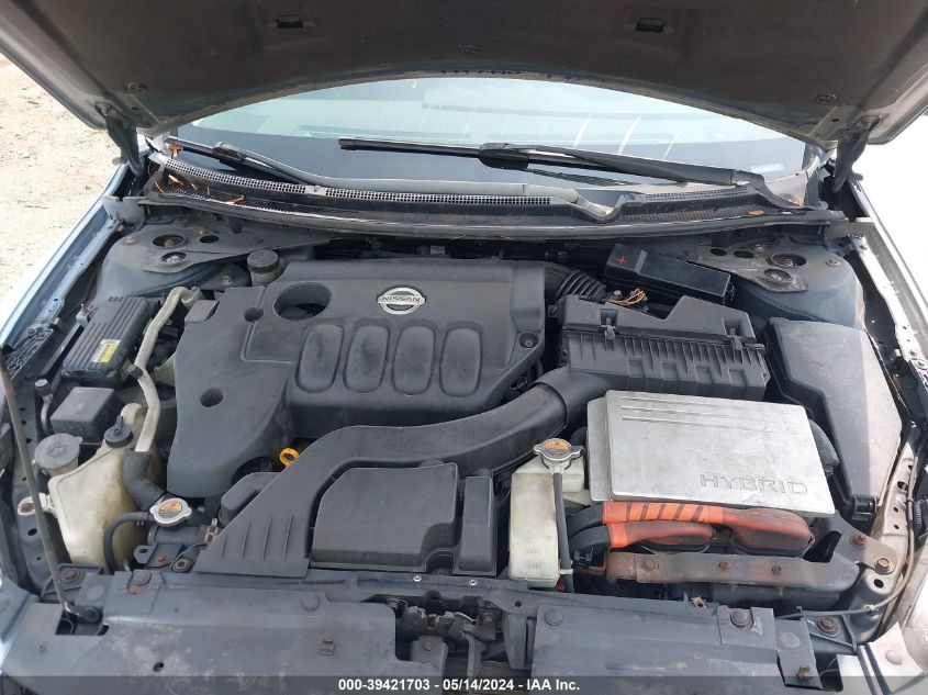 2011 Nissan Altima Hybrid VIN: 1N4CL2AP4BC184667 Lot: 39421703