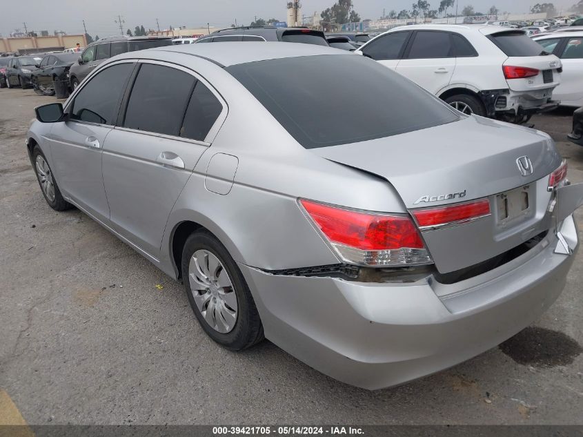 2011 Honda Accord 2.4 Lx VIN: 1HGCP2F32BA098095 Lot: 39421705