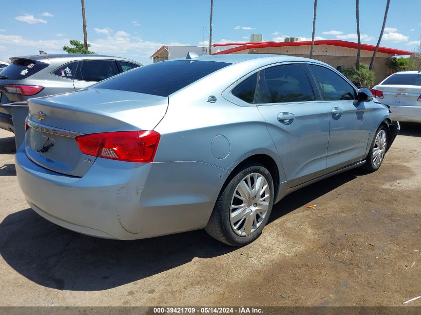 2014 Chevrolet Impala 1Ls VIN: 1G11Y5SL1EU148782 Lot: 39421709