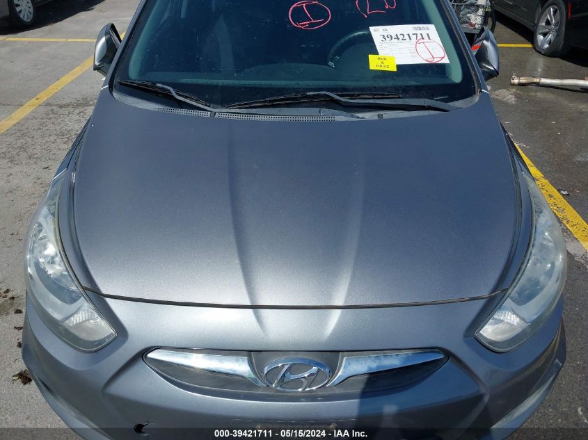 2014 Hyundai Accent Gls/Gs VIN: KMHCT5AE2EU192934 Lot: 39421711