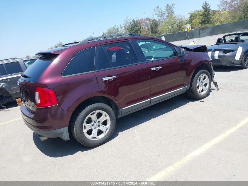 2011 Ford Edge Sel VIN: 2FMDK3JC2BBB00765 Lot: 39421715