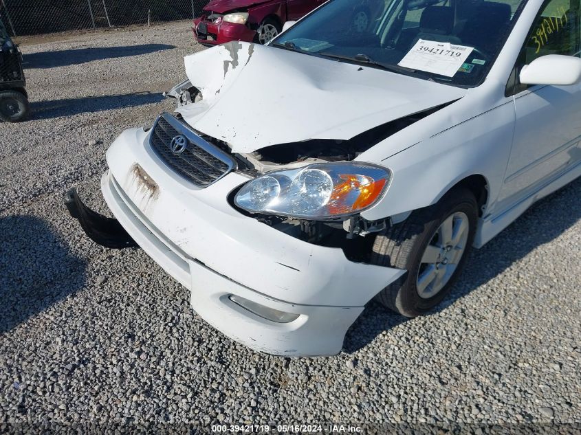 2006 Toyota Corolla S VIN: 2T1BR32E56C617322 Lot: 39421719