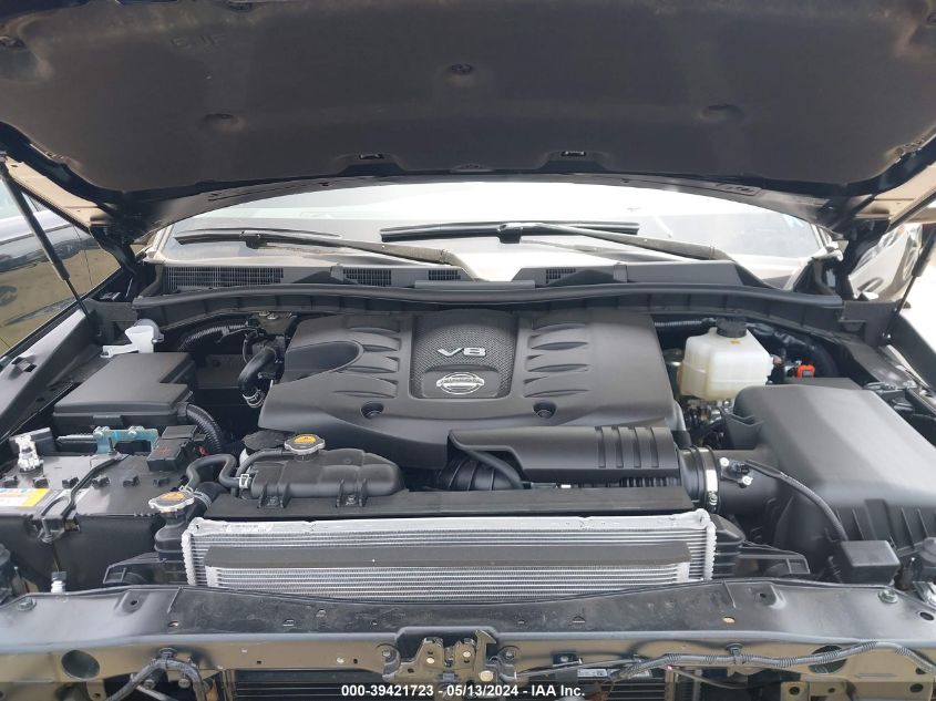 2024 Nissan Armada Sv 2Wd VIN: JN8AY2AC2R9195811 Lot: 39421723