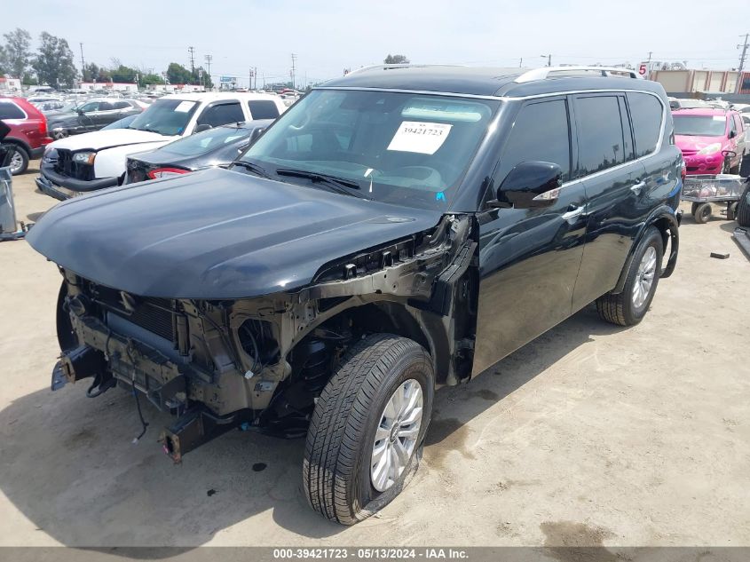 2024 Nissan Armada Sv 2Wd VIN: JN8AY2AC2R9195811 Lot: 39421723