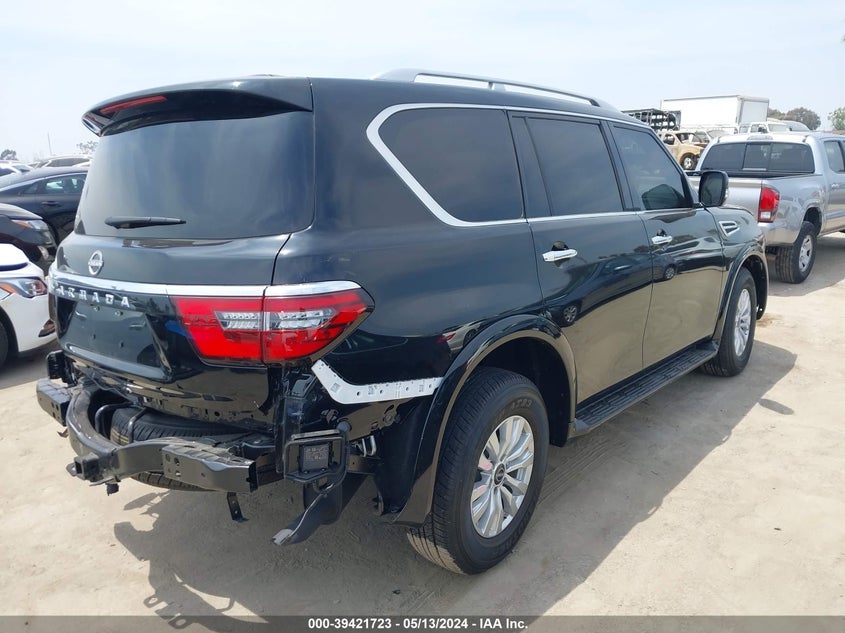 2024 Nissan Armada Sv 2Wd VIN: JN8AY2AC2R9195811 Lot: 39421723