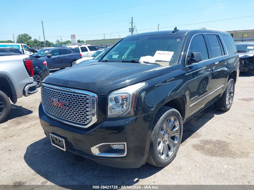 2015 GMC Yukon Denali VIN: 1GKS1CKJXFR681922 Lot: 39421725