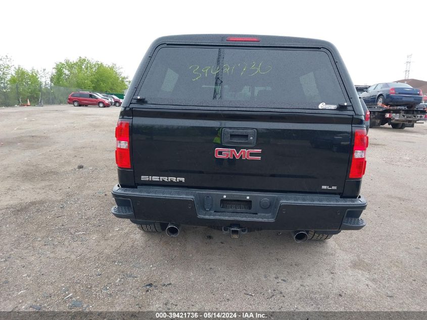 2018 GMC Sierra 1500 K1500 Sle VIN: 3GTU2MEC9JG471647 Lot: 39421736