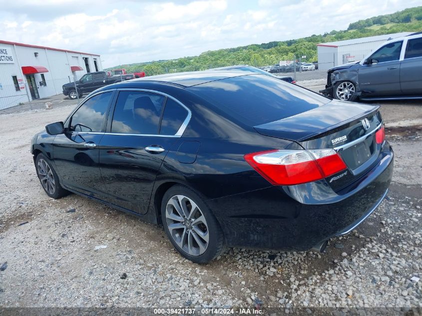 2015 Honda Accord Sport VIN: 1HGCR2F59FA094160 Lot: 39421737