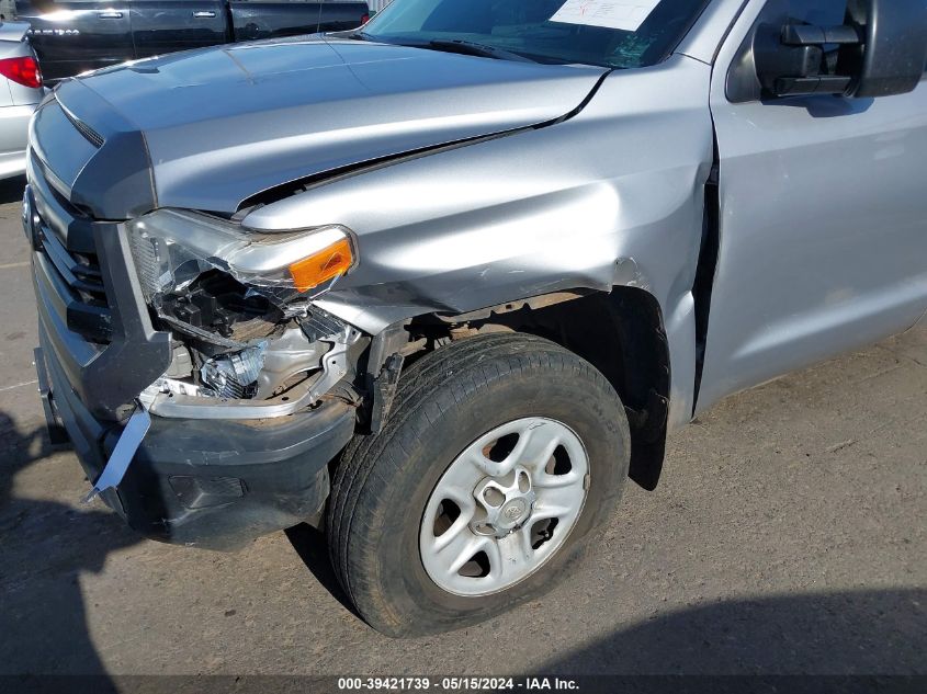 2015 Toyota Tundra Double Cab Sr/Sr5 VIN: 5TFCY5F16FX018490 Lot: 39421739