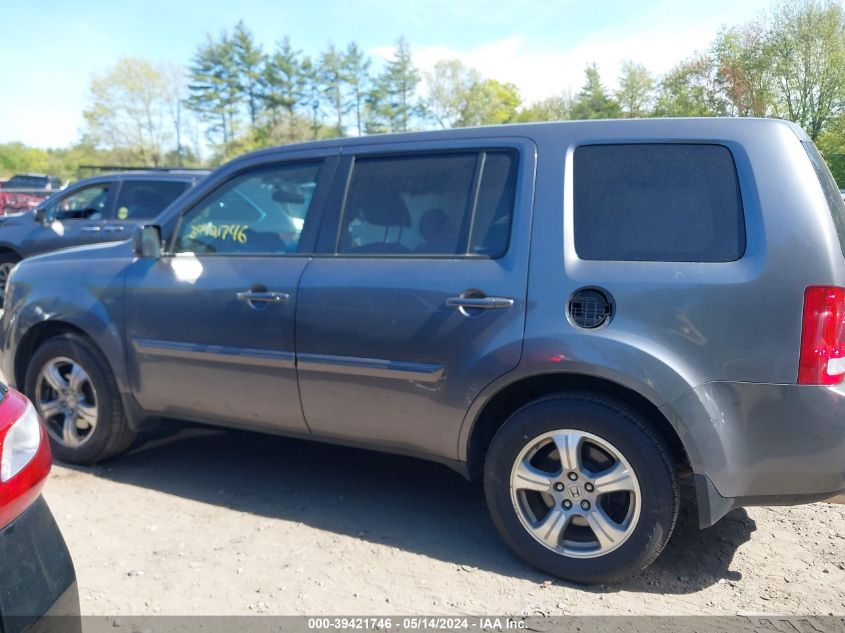 2015 Honda Pilot Ex VIN: 5FNYF4H42FB064003 Lot: 39421746