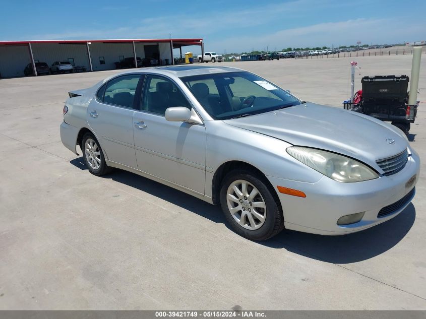 2003 Lexus Es 300 VIN: JTHBF30G330098904 Lot: 39421749