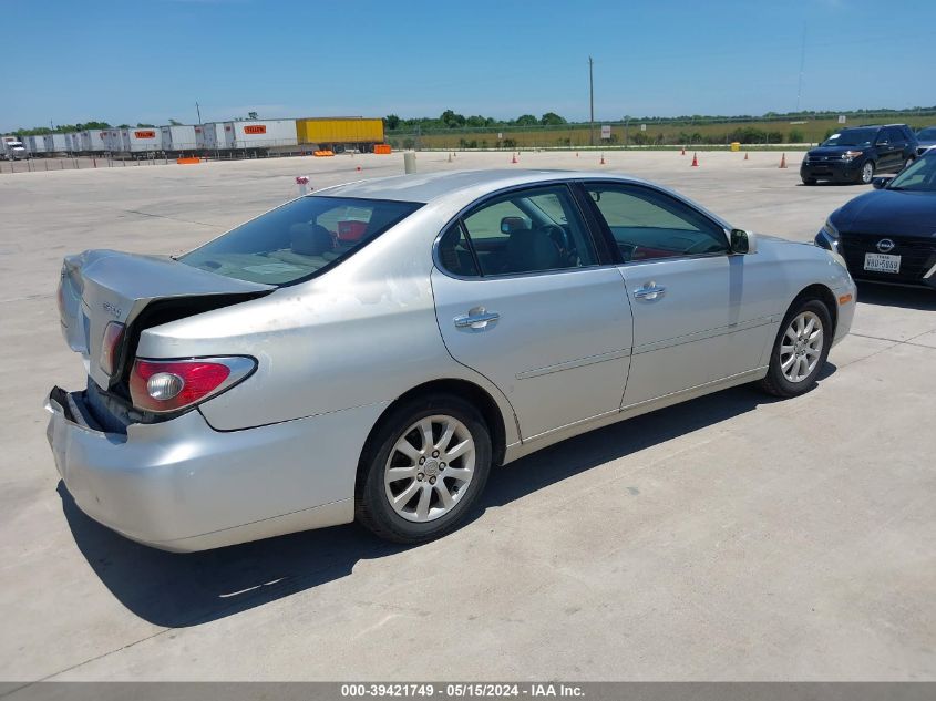 2003 Lexus Es 300 VIN: JTHBF30G330098904 Lot: 39421749