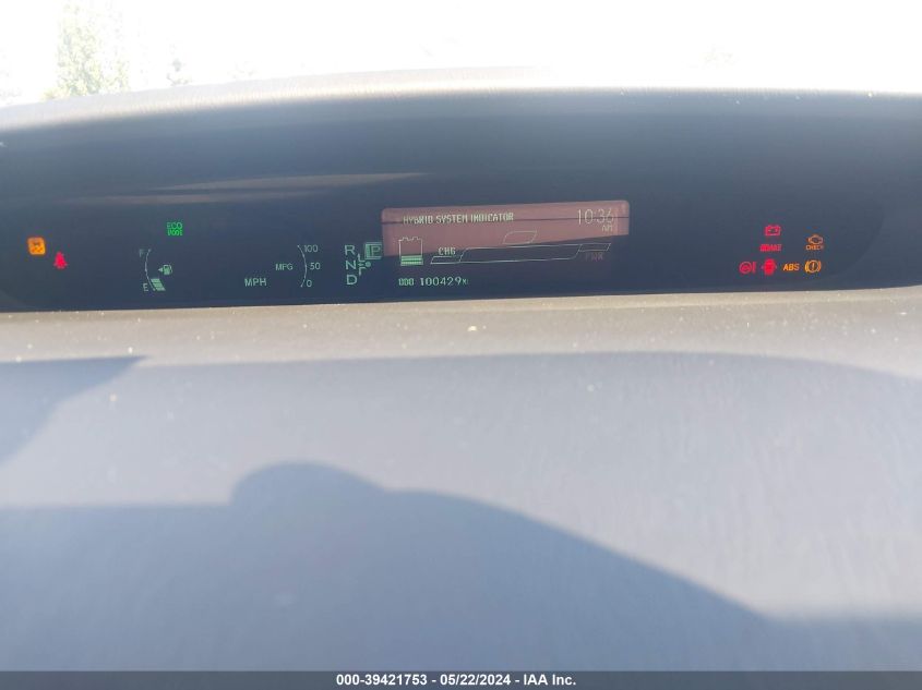 2010 Toyota Prius Iii VIN: JTDKN3DU4A0112066 Lot: 39421753