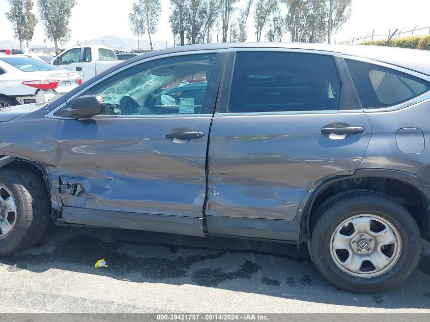 2015 Honda Cr-V Lx VIN: 3CZRM3H38FG716073 Lot: 39421757