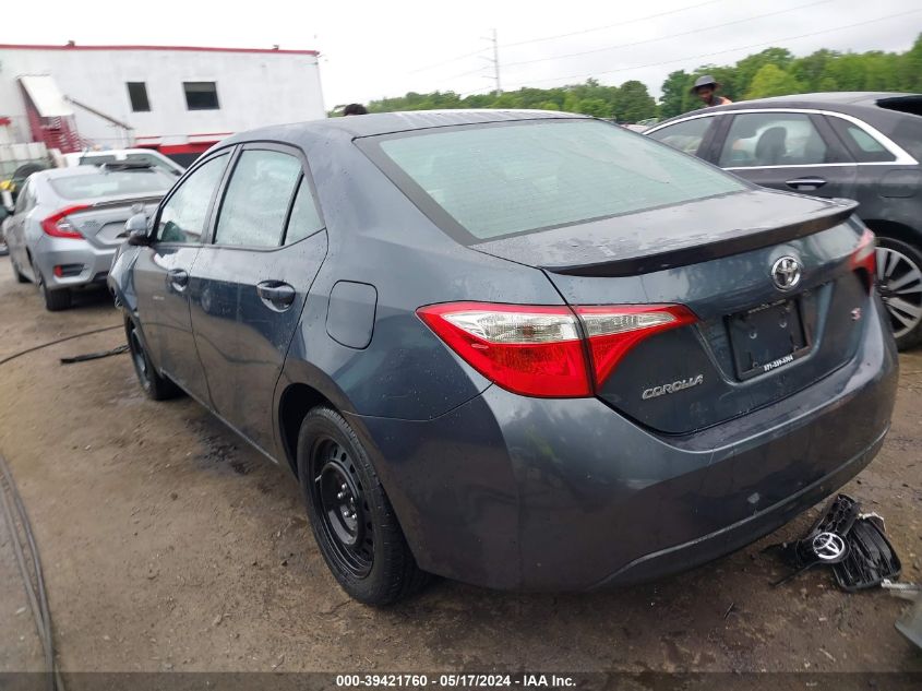 2015 Toyota Corolla S VIN: 2T1BURHE0FC436329 Lot: 39421760