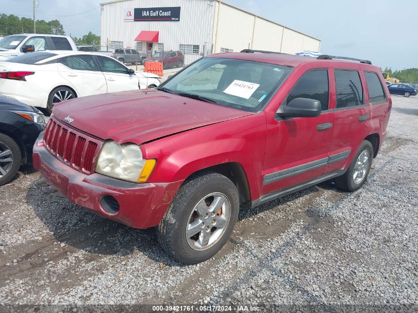 2005 Jeep Grand Cherokee Laredo VIN: 1J4GS48K65C506325 Lot: 39421761