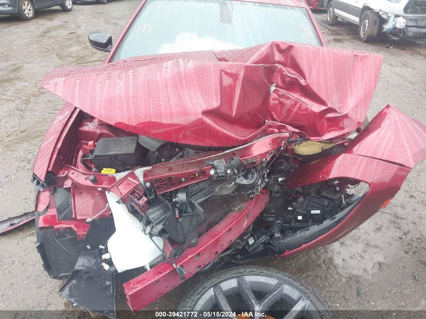 2021 Dodge Charger Sxt Rwd VIN: 2C3CDXBG2MH652273 Lot: 39421772