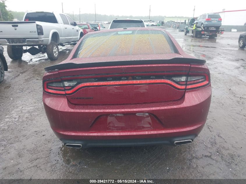 2021 Dodge Charger Sxt Rwd VIN: 2C3CDXBG2MH652273 Lot: 39421772