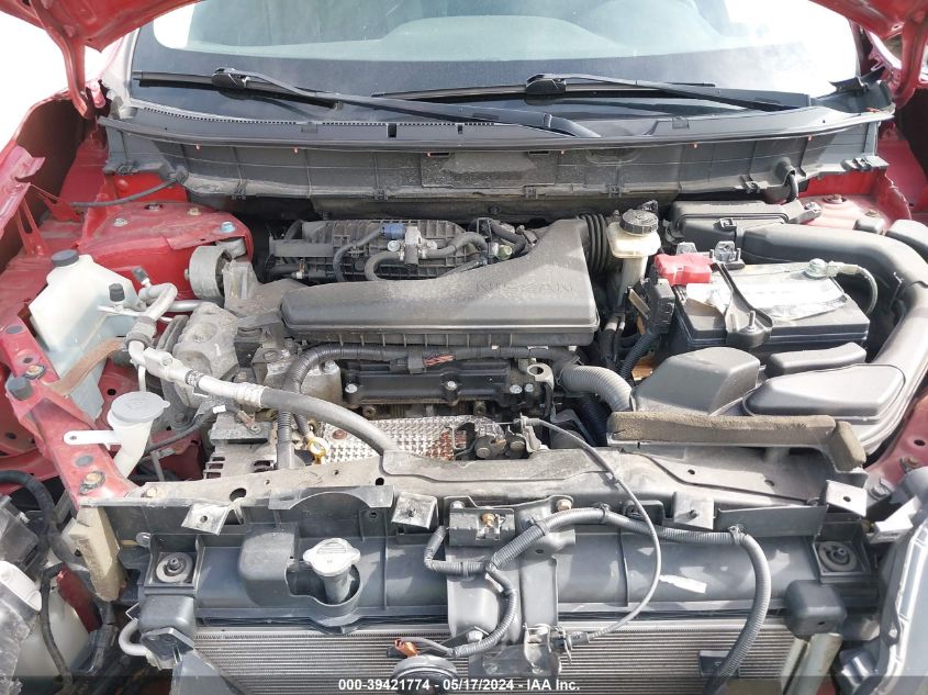 2016 Nissan Rogue S VIN: 5N1AT2MV9GC826931 Lot: 39421774