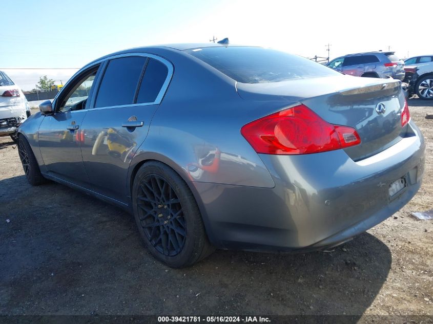 2013 Infiniti G37 Journey VIN: JN1CV6AP4DM724224 Lot: 39421781