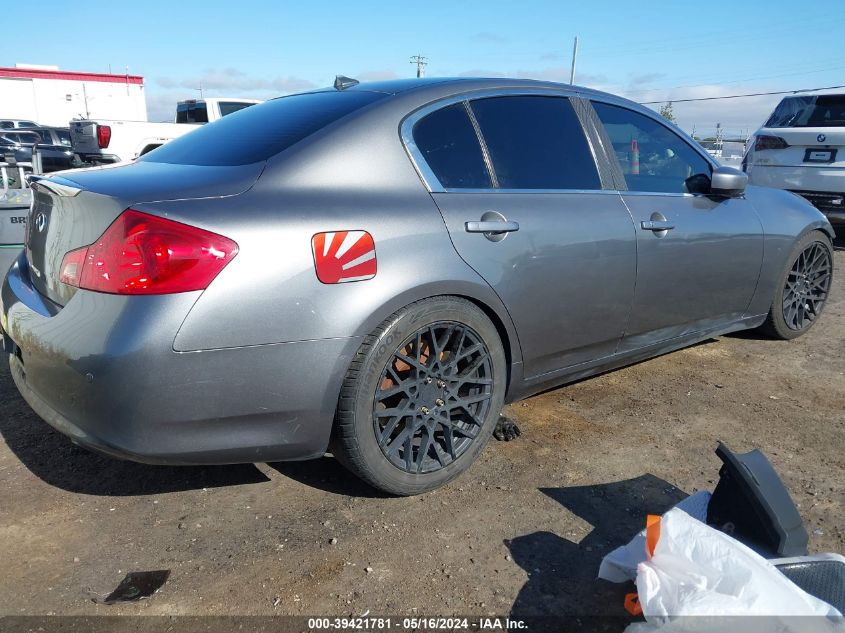 2013 Infiniti G37 Journey VIN: JN1CV6AP4DM724224 Lot: 39421781