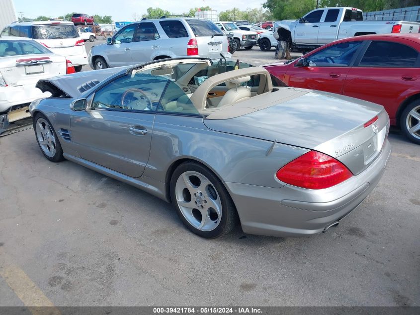 2004 Mercedes-Benz Sl 500 VIN: WDBSK75F84F073675 Lot: 39421784