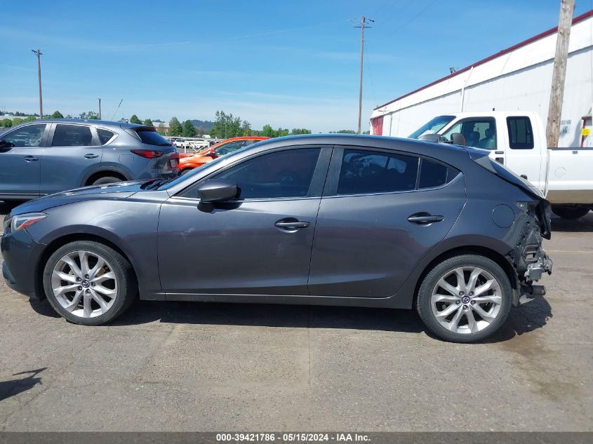 2014 Mazda Mazda3 S Touring VIN: JM1BM1L34E1158867 Lot: 39421786