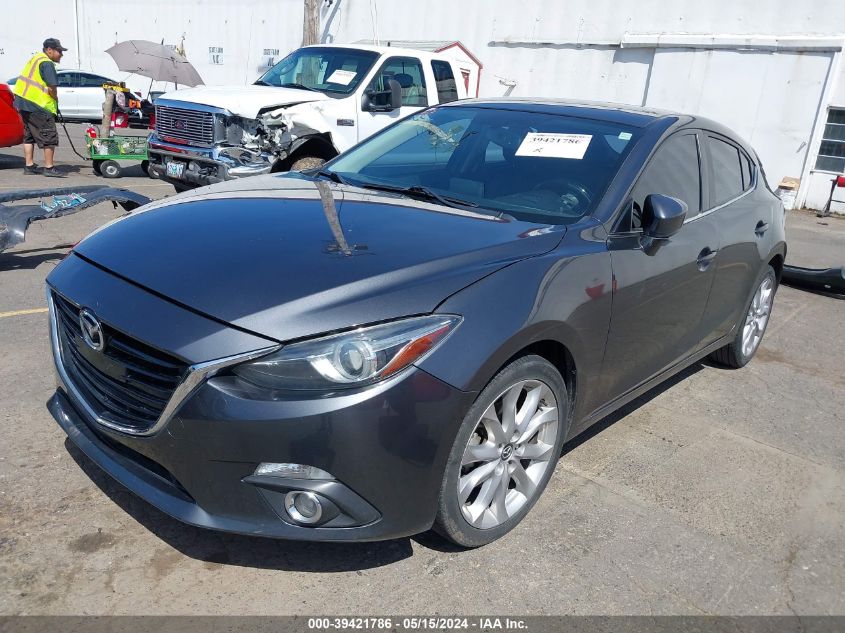 2014 Mazda Mazda3 S Touring VIN: JM1BM1L34E1158867 Lot: 39421786