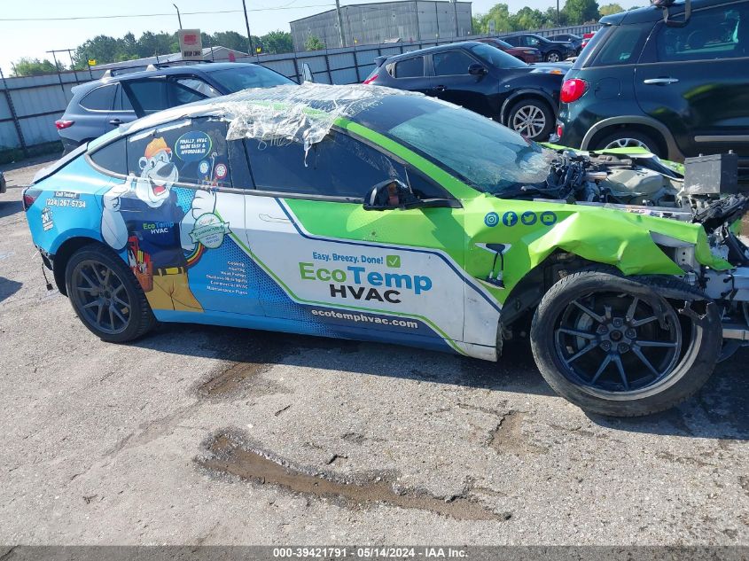 2020 Tesla Model 3 Long Range Dual Motor All-Wheel Drive VIN: 5YJ3E1EB4LF665181 Lot: 39421791