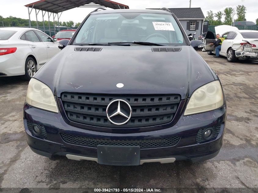 2006 Mercedes-Benz Ml 350 4Matic VIN: 4JGBB86E76A079279 Lot: 39421793