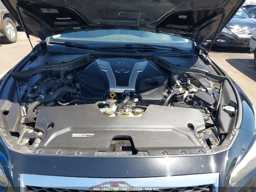 2017 Infiniti Q50 3.0T Red Sport 400 VIN: JN1FV7AR3HM871743 Lot: 39421795