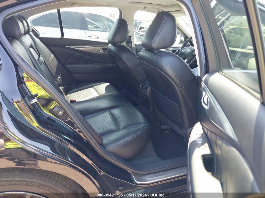 2017 Infiniti Q50 3.0T Red Sport 400 VIN: JN1FV7AR3HM871743 Lot: 39421795