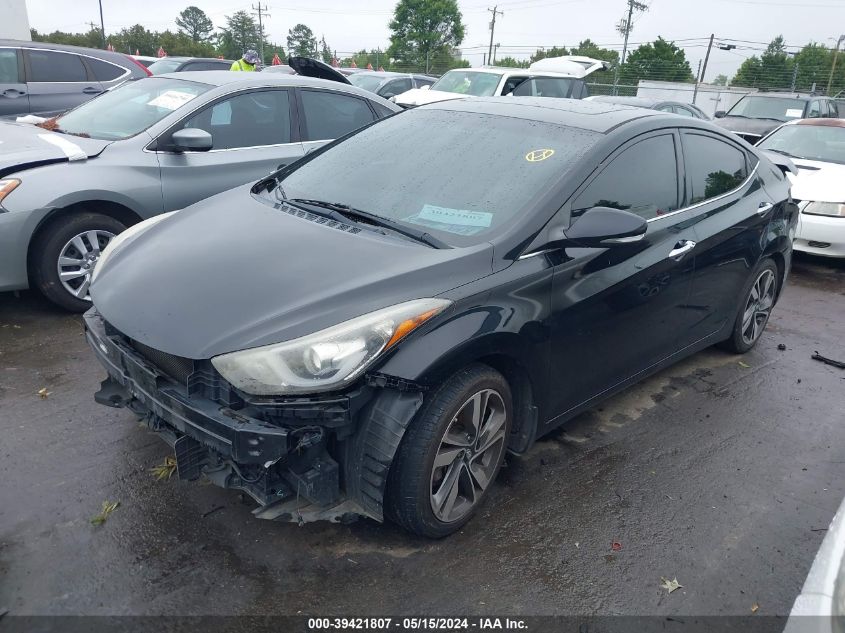 2015 Hyundai Elantra Limited VIN: 5NPDH4AE5FH574519 Lot: 39421807