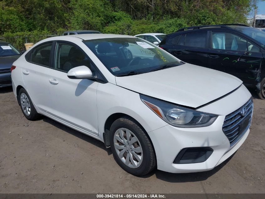 2019 Hyundai Accent Se/Sel VIN: 3KPC24A3XKE056996 Lot: 39421814